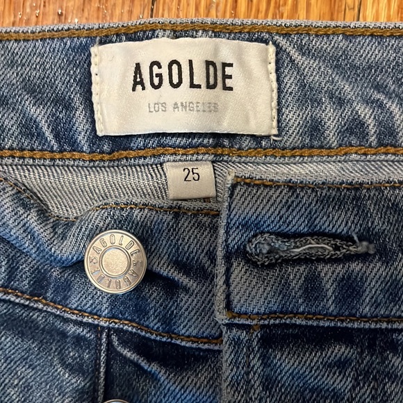 Agolde size 25 pants that are just a little too big on me. Worn twice. - Picture 2 of 2